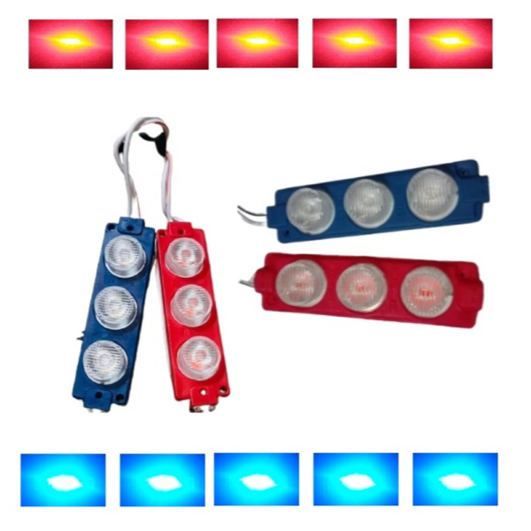 Motorbike Flasher Red And Blue