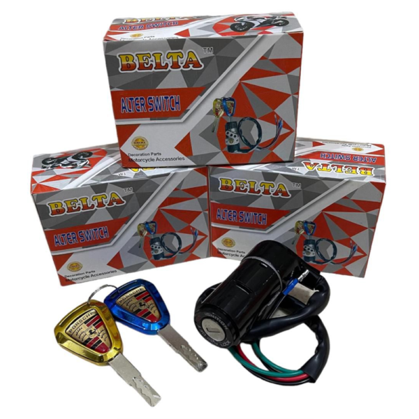 Motorbike Alter Switch Ferrari Key